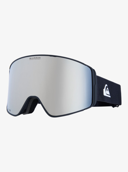 quiksilver, Storm Mg - Masque de ski/snowboard pour Homme, BLACK/ BLACK CLUX ML SILVER S3 (kya0) Storm Mg - Ski/Snowboard Goggles for Men  EQYTG03219