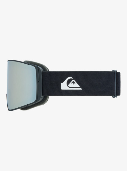 quiksilver, Storm Mg - Masque de ski/snowboard pour Homme, BLACK/ BLACK CLUX ML SILVER S3 (kya0) Storm Mg - Ski/Snowboard Goggles for Men  EQYTG03219