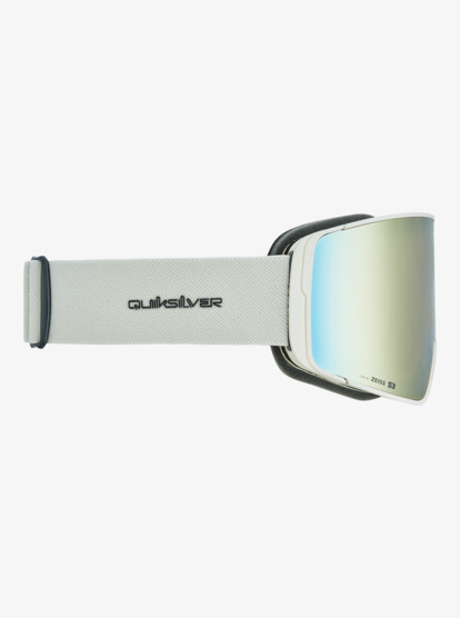 quiksilver, Storm Mg - Ski/Snowboard Goggles for Men, BONE WHITE/CLUX ML GOLD S3 (wcl0) Storm Mg - Ski/Snowboard Goggles for Men  EQYTG03219