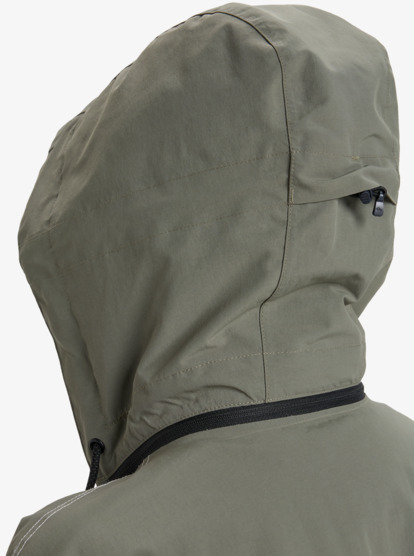 quiksilver, Live Wire - Technical Snow Jacket for Men, DUSTY OLIVE (gpb0) Live Wire - Technical Snow Jacket for Men  EQYTJ03489