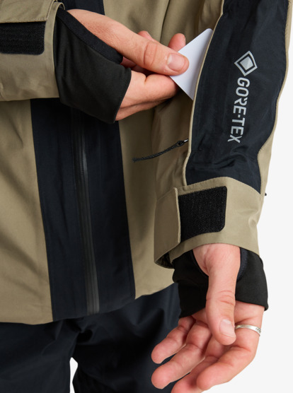 quiksilver, High Altitude GORE-TEX® - Funktionelle Snow-Jacke mit Kapuze für Männer, FALLEN ROCK (tzc0) High Altitude GORE-TEX® - Technical Snow Jacket for Men  EQYTJ03494
