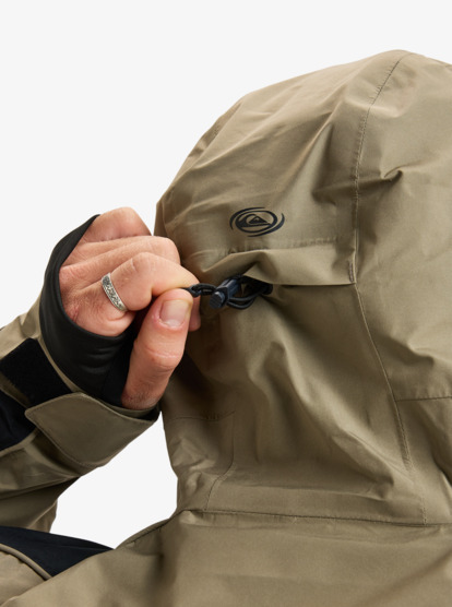 quiksilver, High Altitude GORE-TEX® - Funktionelle Snow-Jacke mit Kapuze für Männer, FALLEN ROCK (tzc0) High Altitude GORE-TEX® - Technical Snow Jacket for Men  EQYTJ03494