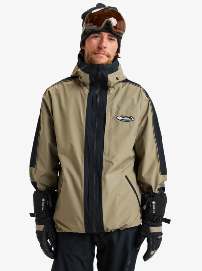 quiksilver, High Altitude GORE-TEX® - Funktionelle Snow-Jacke mit Kapuze für Männer, FALLEN ROCK (tzc0) High Altitude GORE-TEX® - Technical Snow Jacket for Men  EQYTJ03494