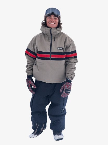 quiksilver, Steeze - Technical Snow Jacket for Men, FALLEN ROCK (tzc0) Steeze - Technical Snow Jacket for Men  EQYTJ03495