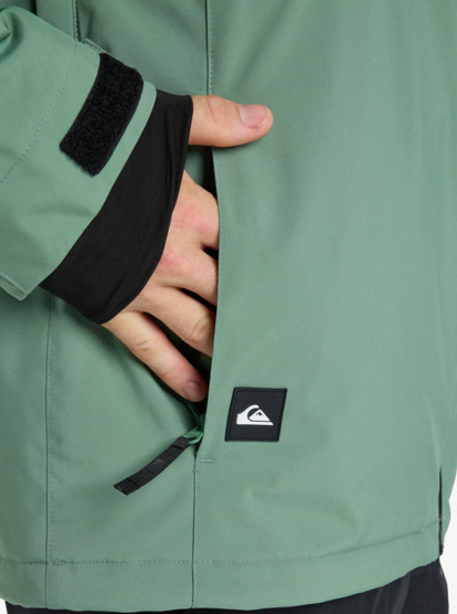 quiksilver, Sycamore Solid 20K - Technical Snow Jacket for Men, DARK IVY (gnd0) Sycamore Solid 20K - Technical Snow Jacket for Men  EQYTJ03502