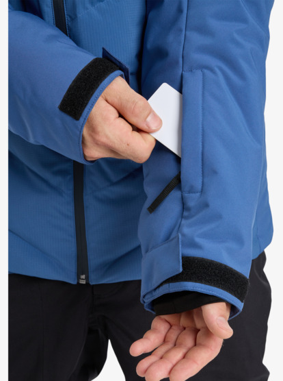 quiksilver, The Edge 20K - Funktionelle Snow-Jacke mit Kapuze für Männer, TRUE NAVY (bpz0) The Edge - Technical Snow Jacket for Men  EQYTJ03504