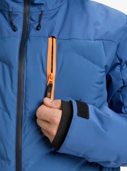 quiksilver, The Edge 20K - Funktionelle Snow-Jacke mit Kapuze für Männer, TRUE NAVY (bpz0) The Edge - Technical Snow Jacket for Men  EQYTJ03504