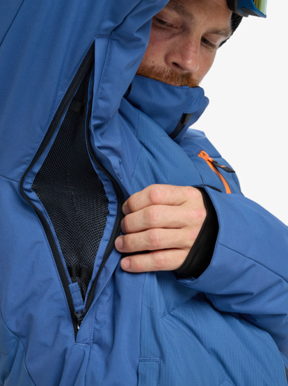 quiksilver, The Edge 20K - Funktionelle Snow-Jacke mit Kapuze für Männer, TRUE NAVY (bpz0) The Edge - Technical Snow Jacket for Men  EQYTJ03504