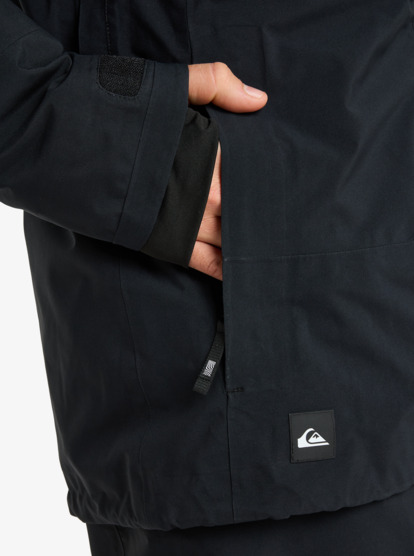 quiksilver, Pro Path Stretch GORE-TEX® - Veste de snow technique pour Homme, TRUE BLACK (kvj0) Pro Path Stretch Goretex - Technical Snow Jacket for Men  EQYTJ03508