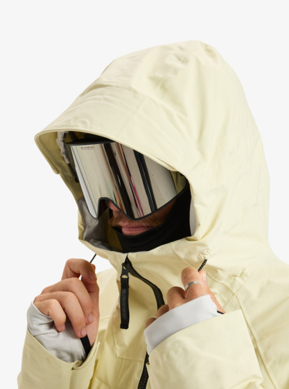 quiksilver, Pro Path Stretch GORE-TEX® - Veste de snow technique pour Homme, PASTEL YELLOW (ydj0) Pro Path Stretch Goretex - Technical Snow Jacket for Men  EQYTJ03508