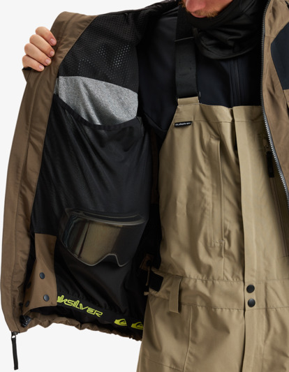 quiksilver, Forever Stretch GORE-TEX® - Technical Snow Jacket for Men, CANTEEN (cqp0) Forever Stretch GORE-TEX® - Technical Snow Jacket for Men  EQYTJ03509