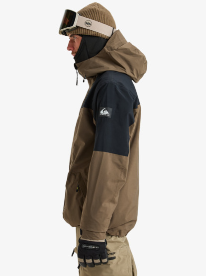 quiksilver, Forever Stretch GORE-TEX® - Technical Snow Jacket for Men, CANTEEN (cqp0) Forever Stretch GORE-TEX® - Technical Snow Jacket for Men  EQYTJ03509