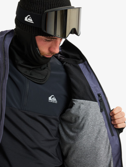 quiksilver, Forever Stretch GORE-TEX® - Technical Snow Jacket for Men, GRAYSTONE (krb0) Forever Stretch GORE-TEX® - Technical Snow Jacket for Men  EQYTJ03509