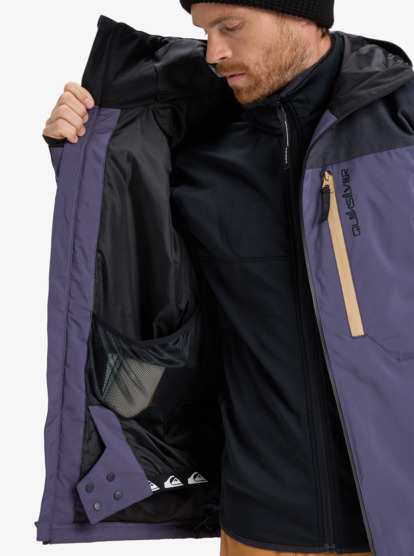 quiksilver, Dawson - Technical Snow Jacket for Men, GRAYSTONE (krb0) Dawson - Technical Snow Jacket for Men  EQYTJ03510