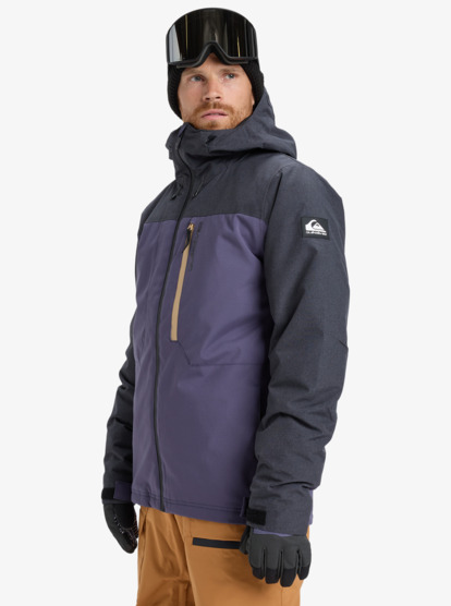 quiksilver, Dawson - Technical Snow Jacket for Men, GRAYSTONE (krb0) Dawson - Technical Snow Jacket for Men  EQYTJ03510