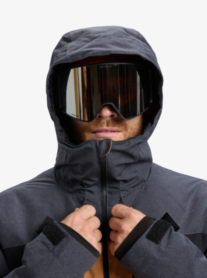 quiksilver, Dawson 10K - Funktionelle Snow-Jacke mit Kapuze für Männer, TRUE BLACK (kvj0) Dawson - Technical Snow Jacket for Men  EQYTJ03510
