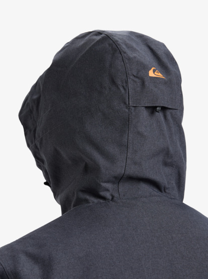 quiksilver, Dawson 10K - Funktionelle Snow-Jacke mit Kapuze für Männer, TRUE BLACK (kvj0) Dawson - Technical Snow Jacket for Men  EQYTJ03510