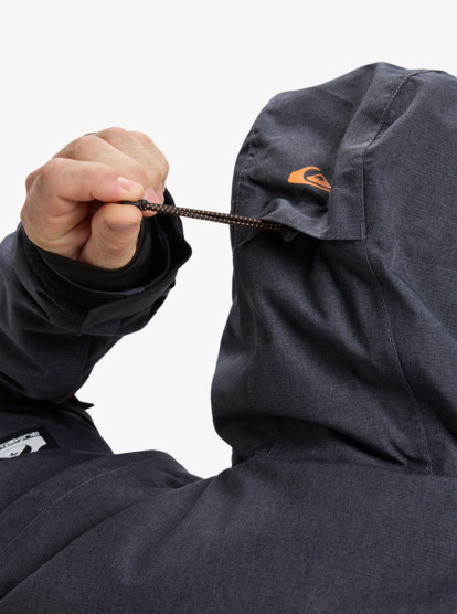 quiksilver, Dawson 10K - Funktionelle Snow-Jacke mit Kapuze für Männer, TRUE BLACK (kvj0) Dawson - Technical Snow Jacket for Men  EQYTJ03510