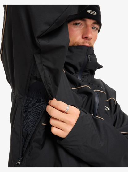 quiksilver, Radicalo 20K - Technical Snow Jacket for Men, TRUE BLACK (kvj0) Radicalo 20K - Technical Snow Jacket for Men  EQYTJ03511