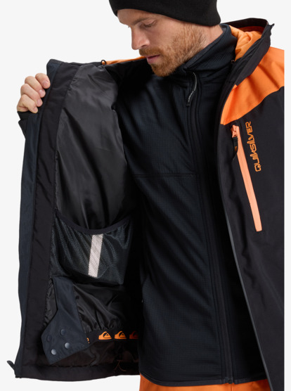 quiksilver, Titano 10K - Technisch Snowjack voor Heren, ALMOND (cmd0) Titano - Technical Snow Jacket for Men  EQYTJ03513