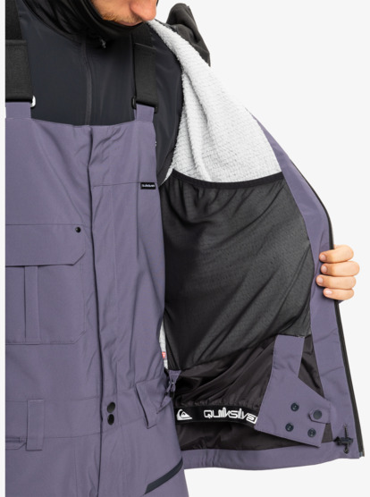 quiksilver, Ultralight Stretch 20K - Technical Snow Jacket for Men, GRAYSTONE (krb0) Ultralight Stretch 20K - Technical Snow Jacket for Men  EQYTJ03515