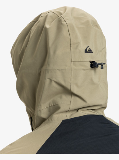 quiksilver, Ultralight Stretch 20K - Technical Snow Jacket for Men, FALLEN ROCK (tzc0) Ultralight Stretch 20K - Technical Snow Jacket for Men  EQYTJ03515