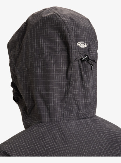 quiksilver, High In The Hood - Technical Snow Jacket for Men, TRUE BLACK (kvj0) High In The Hood - Technical Snow Jacket for Men  EQYTJ03517