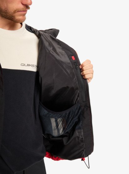quiksilver, High In The Hood - Technical Snow Jacket for Men, SAMBA (rzk0) High In The Hood - Technical Snow Jacket for Men  EQYTJ03517