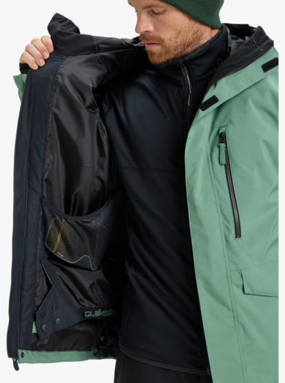 Mission Solid - Technical Snow Jacket for Men  EQYTJ03523