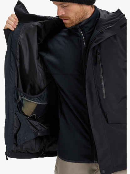 Mission Solid - Technical Snow Jacket for Men  EQYTJ03523
