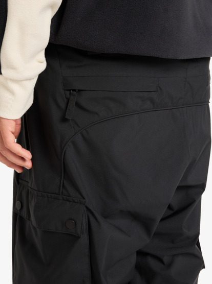 quiksilver, Snow Down Cargo 20K - Technische Snowbroek voor Heren, TRUE BLACK (kvj0) Snow Down Cargo - Technical Snow Pants for Men  EQYTP03231