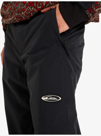 quiksilver, Snow Down - Technical Snow Pants for Men, TRUE BLACK (kvj0) Snow Down - Technical Snow Pants for Men  EQYTP03233