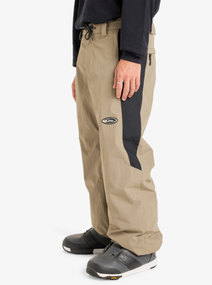 quiksilver, Snow Down - Technical Snow Pants for Men, FALLEN ROCK (tzc0) Snow Down - Technical Snow Pants for Men  EQYTP03233