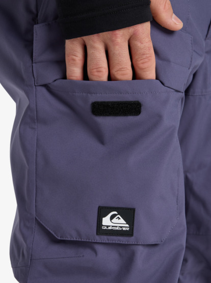 quiksilver, Utility - Technical Snow Pants for Men, GRAYSTONE (krb0) Utility - Technical Snow Pants for Men  EQYTP03235