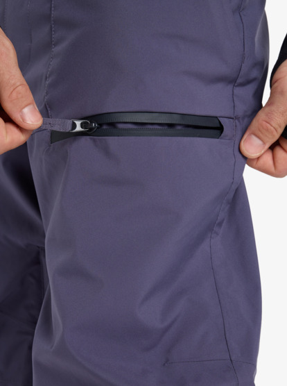 quiksilver, Utility - Technical Snow Pants for Men, GRAYSTONE (krb0) Utility - Technical Snow Pants for Men  EQYTP03235