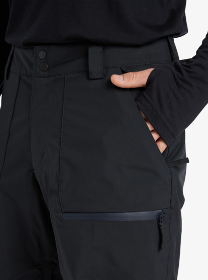 quiksilver, Utility 20K - Funktionelle Snow-Hose für Männer, TRUE BLACK (kvj0) Utility - Technical Snow Pants for Men  EQYTP03235