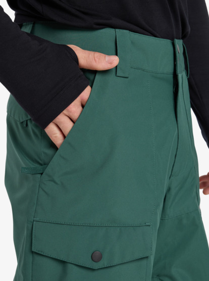 quiksilver, Utility 20K - Funktionelle Snow-Hose für Männer, TREKKING GREEN (tkr) Utility - Technical Snow Pants for Men  EQYTP03235
