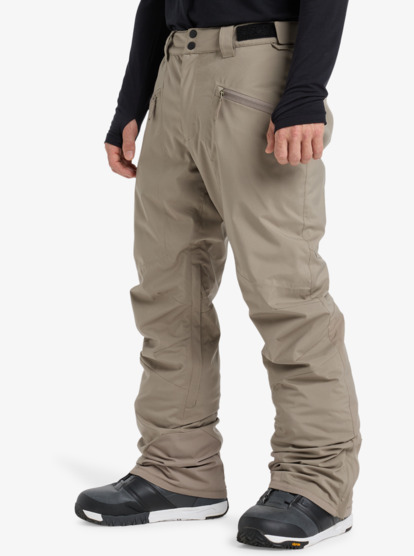 quiksilver, Boundry - Technical Snow Pants for Men, FALLEN ROCK (tzc0) Boundry - Technical Snow Pants for Men  EQYTP03236