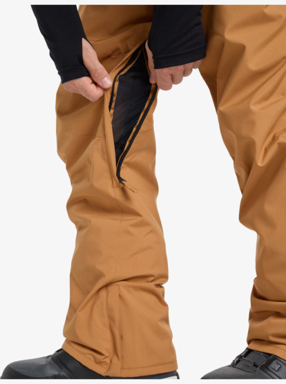 quiksilver, Estate 10K - Technische Snowbroek voor Heren, ALMOND (cmd0) Estate - Technical Snow Pants for Men  EQYTP03237