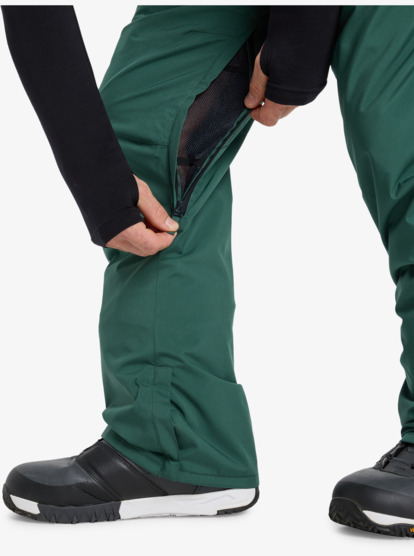 quiksilver, Estate - Technical Snow Pants for Men, TREKKING GREEN (tkr) Estate - Technical Snow Pants for Men  EQYTP03237