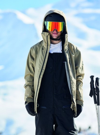 quiksilver, Paramo Stretch 20K - Funktionelle Schneelatzhose für Männer, TRUE BLACK (kvj0) Paramo Stretch 20K - Technical Snow Bib for Men  EQYTP03244