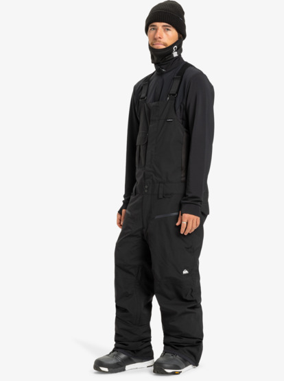 quiksilver, Paramo Stretch 20K - Funktionelle Schneelatzhose für Männer, TRUE BLACK (kvj0) Paramo Stretch 20K - Technical Snow Bib for Men  EQYTP03244