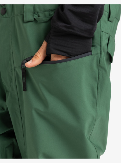 quiksilver, Paramo Stretch 20K - Funktionelle Schneelatzhose für Männer, TREKKING GREEN (tkr) Paramo Stretch 20K - Technical Snow Bib for Men  EQYTP03244