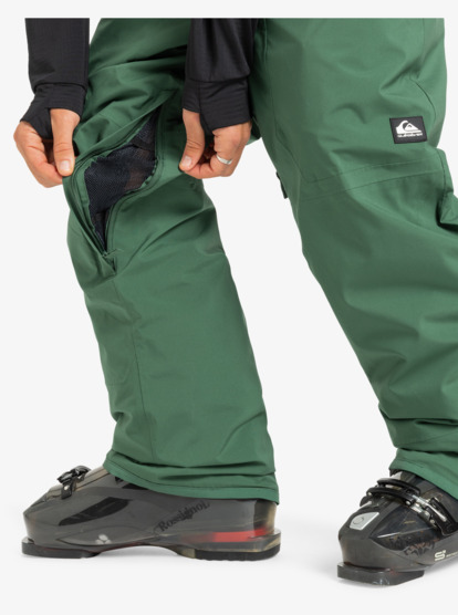 quiksilver, Paramo Stretch 20K - Funktionelle Schneelatzhose für Männer, TREKKING GREEN (tkr) Paramo Stretch 20K - Technical Snow Bib for Men  EQYTP03244