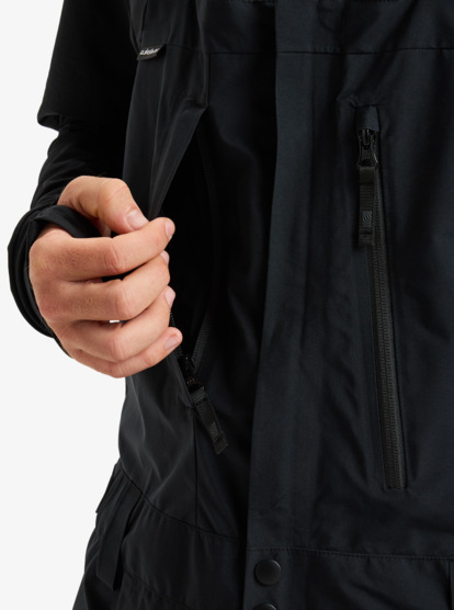 quiksilver, Altostratus Stretch GORE-TEX® - Technical Snow Bib for Men, TRUE BLACK (kvj0) Altostratus Stretch GORE-TEX® - Technical Snow Bib for Men  EQYTP03245