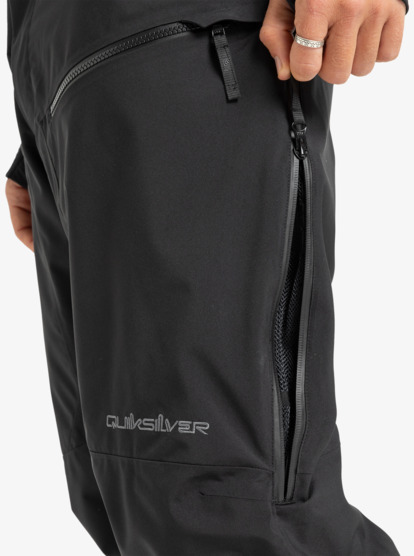 quiksilver, Paramo Stretch 20K - Pantalon de snow technique pour Homme, TRUE BLACK (kvj0) Paramo Stretch 20K - Technical Snow Pants for Men  EQYTP03248