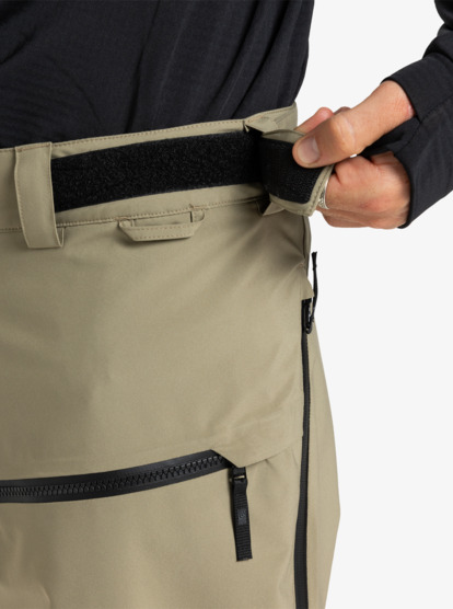 quiksilver, Paramo Stretch 20K - Funktionelle Snow-Hose für Männer, FALLEN ROCK (tzc0) Paramo Stretch 20K - Technical Snow Pants for Men  EQYTP03248