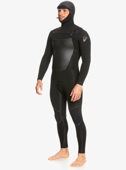 4/3mm Marathon Sessions - Hooded Chest Zip Wetsuit for Men  EQYW203028