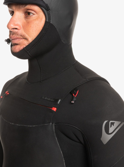 4/3mm Marathon Sessions - Hooded Chest Zip Wetsuit for Men  EQYW203028