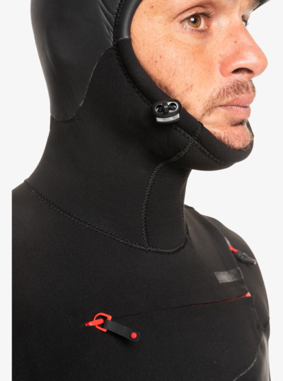 4/3mm Marathon Sessions - Hooded Chest Zip Wetsuit for Men  EQYW203028